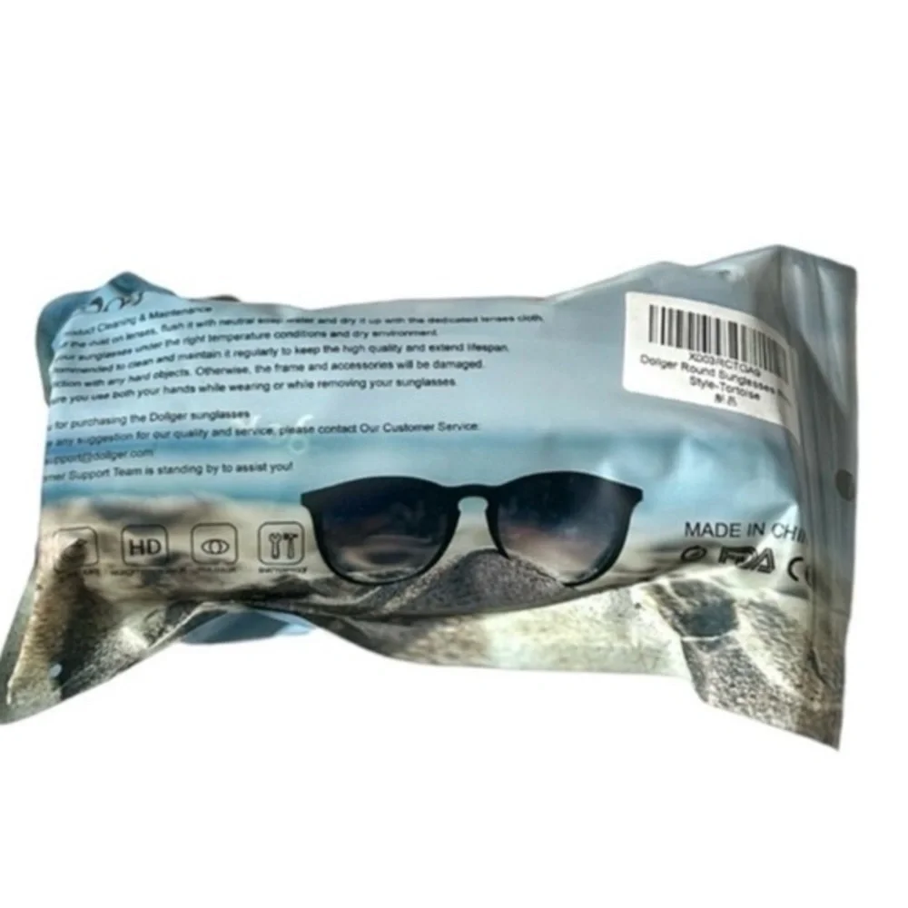 Dollger Classic Round / Cateye Sunglasses‎ for Men or Women Retro Shades UV400